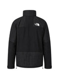 The North Face panelled check-pattern jacket