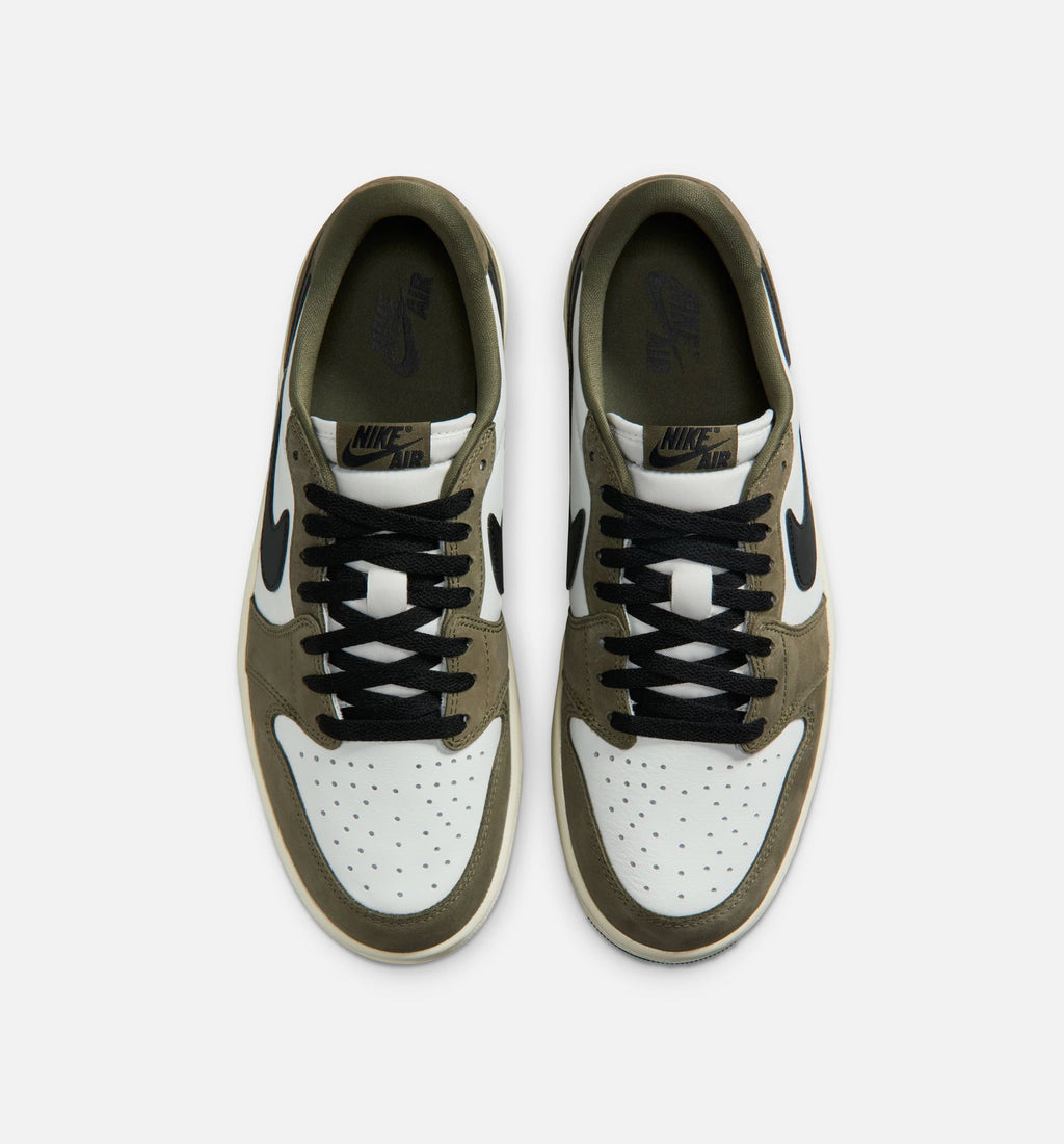 Air Jordan 1 Low OG Medium Olive Men's Shoes - Olive/Black/Summit White