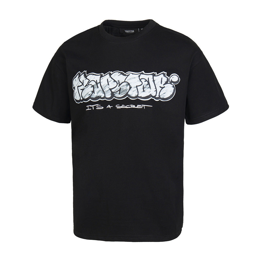 Trapstar Multi‑Graphic Print Oversized Tee Streetwear Unisex