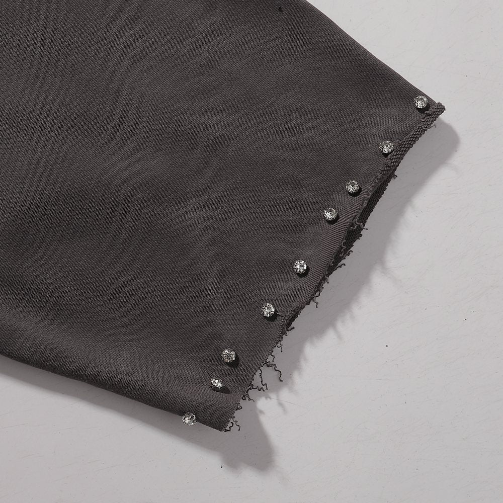 KLEEP Cherub Studded Trim Graphic T-Shirt