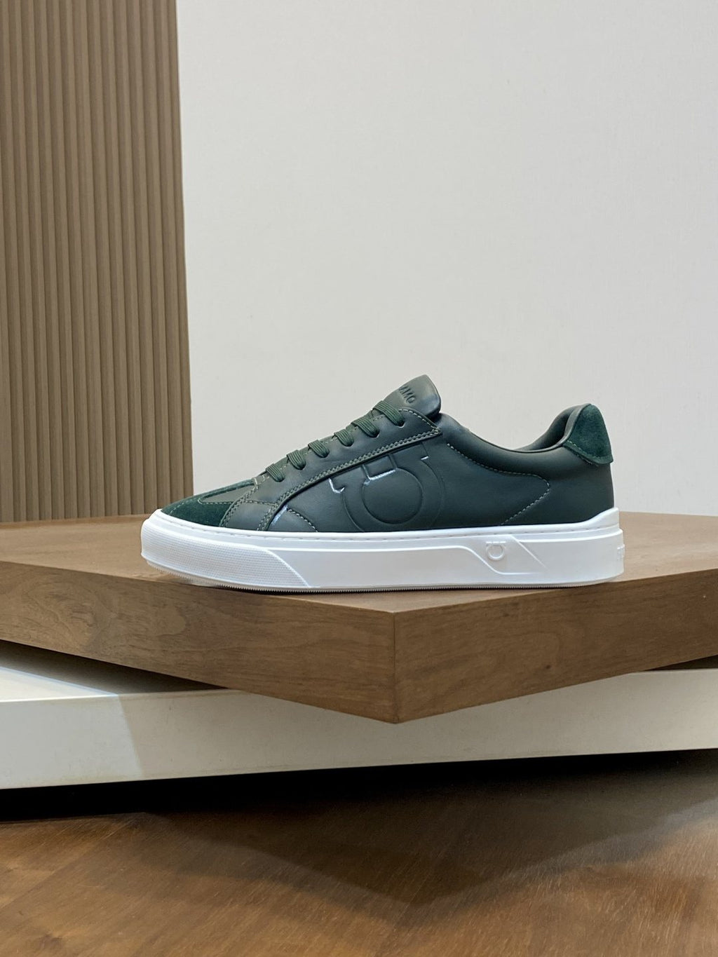 Ferragamo Gancini Low-Top Sneakers